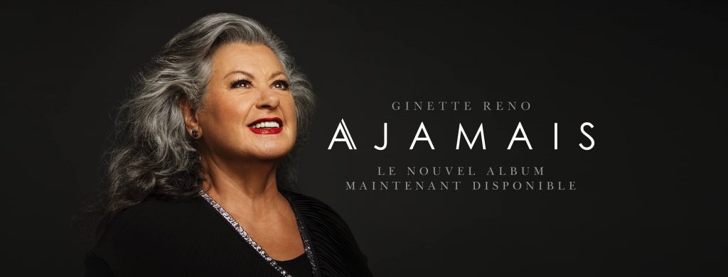 Ginette RENO se classe n°1 avec son nouvel album